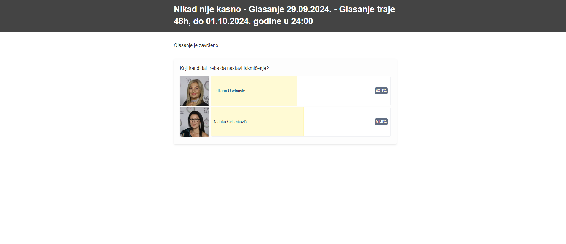 Nijanse su presudile: Ovu takmičarku ćete gledati u narednom krugu 6 Screenshot 2024 10 02 085748 1