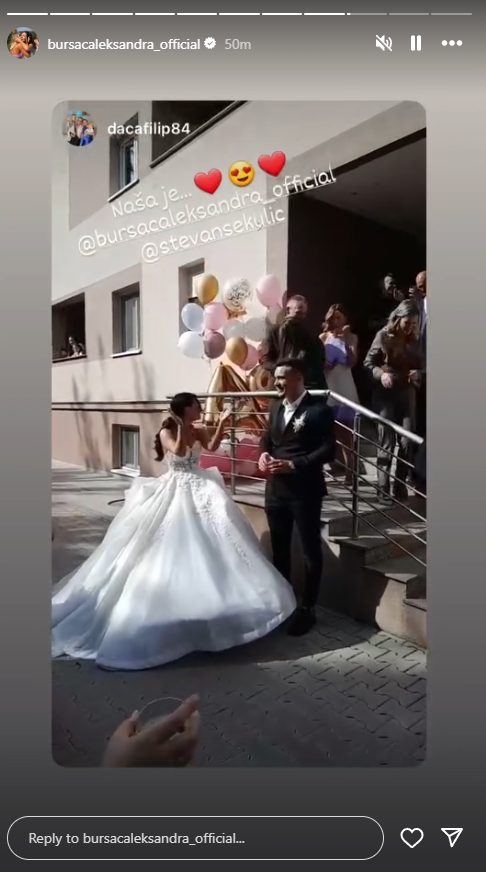 Aleksandra Bursać i njen suprug danas slave godišnjicu braka 7 aleksandra svadba