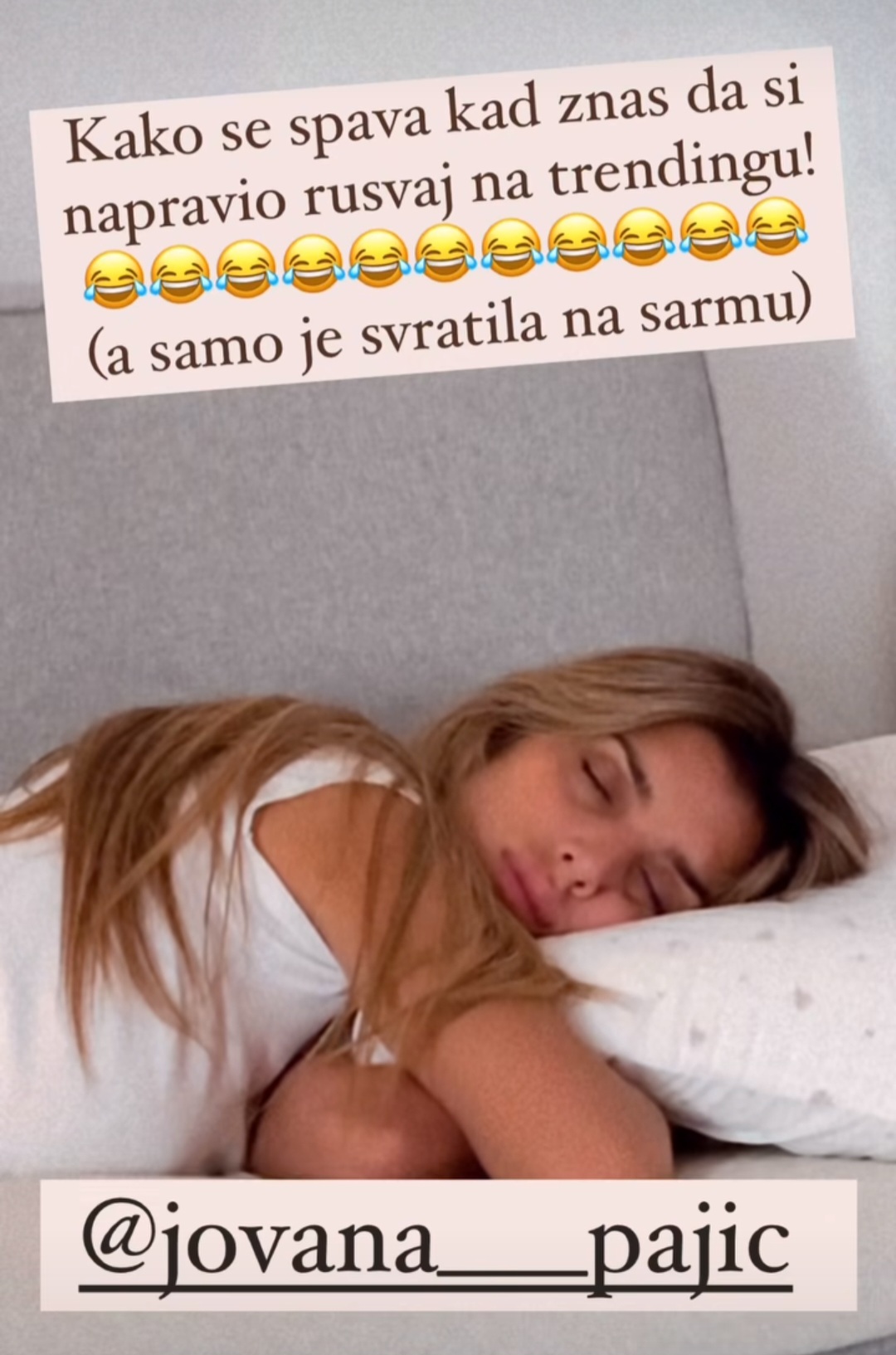 Marija Šerifović krišom snimila Jovanu Pajić u svom krevetu, hit scena (FOTO) 6 Screenshot 20241126 095251 Instagram 1