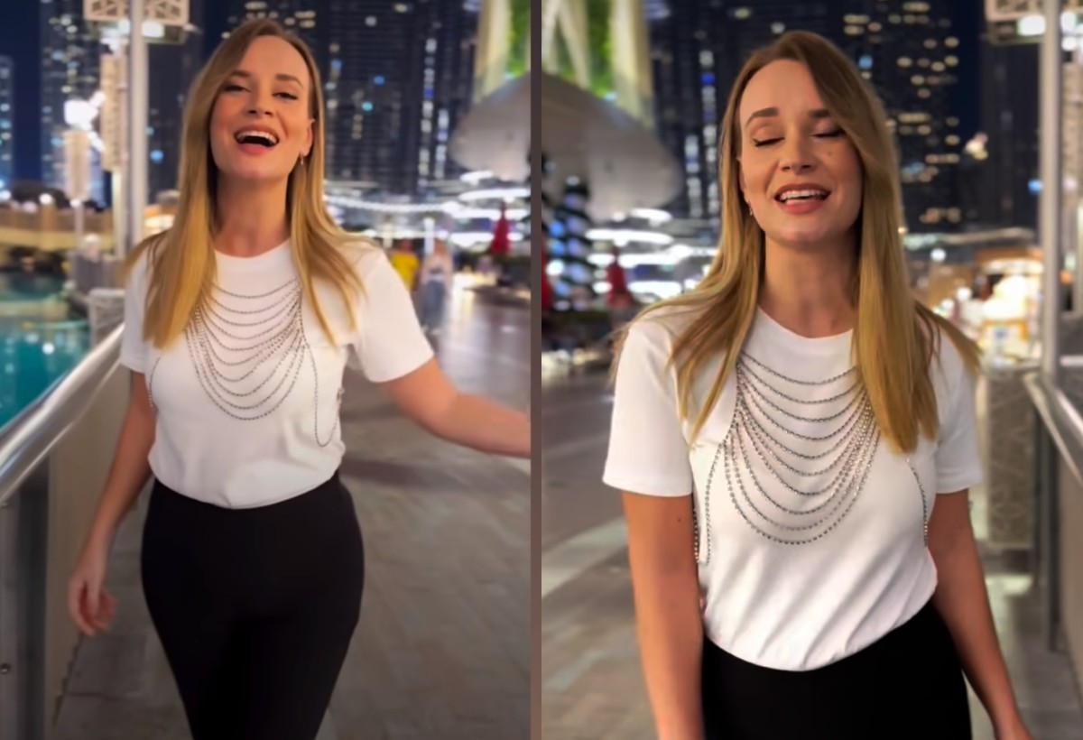 Šejla Zonić zapevala Brenin hit nasred Dubaija, kažu da je bolja od originala VIDEO 7 sejla u dubaiju 1