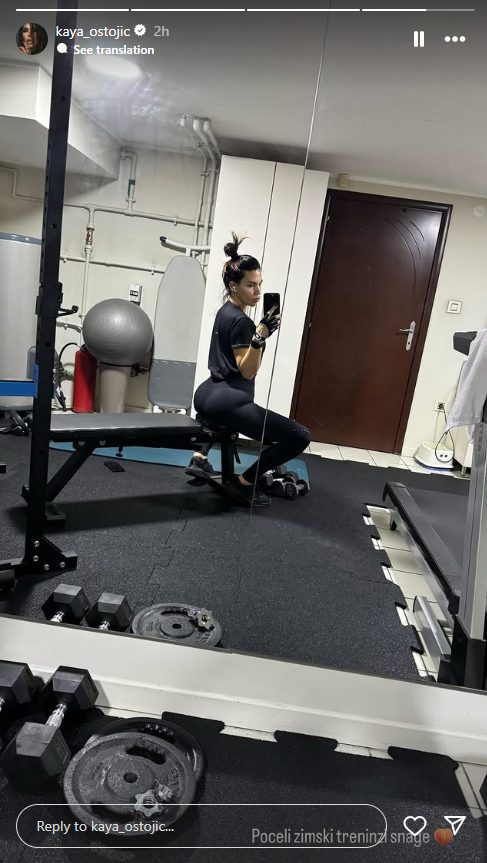 Nikad provokativnija fotografija Kaje Ostojić: Pevačica završila trening, pa obradovala pratioce (FOTO) 7 Screenshot 2024 12 11 144118