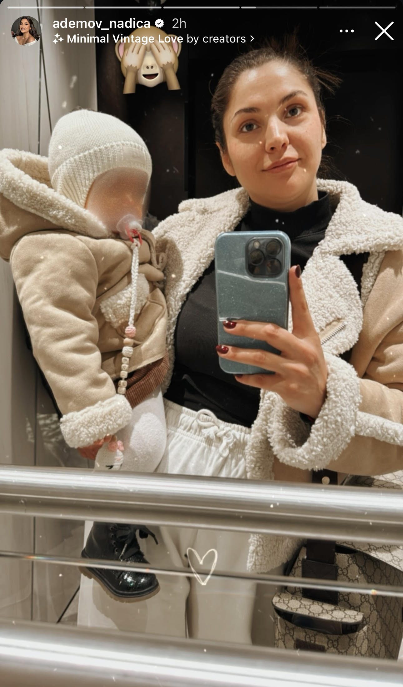Nadica Ademov sa ćerkicom u šetnji bez trunke šminke, pevačica pokazala prirodnu lepotu (FOTO) 6 image 6 27