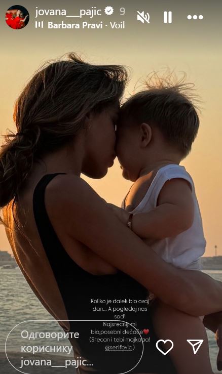"Koliko je dalek bio ovaj dan" Jovana Pajić čestitala rođendan sinu Marije Šerifović emotivnom porukom: "Pogledaj nas sad" FOTO 7 jovana j