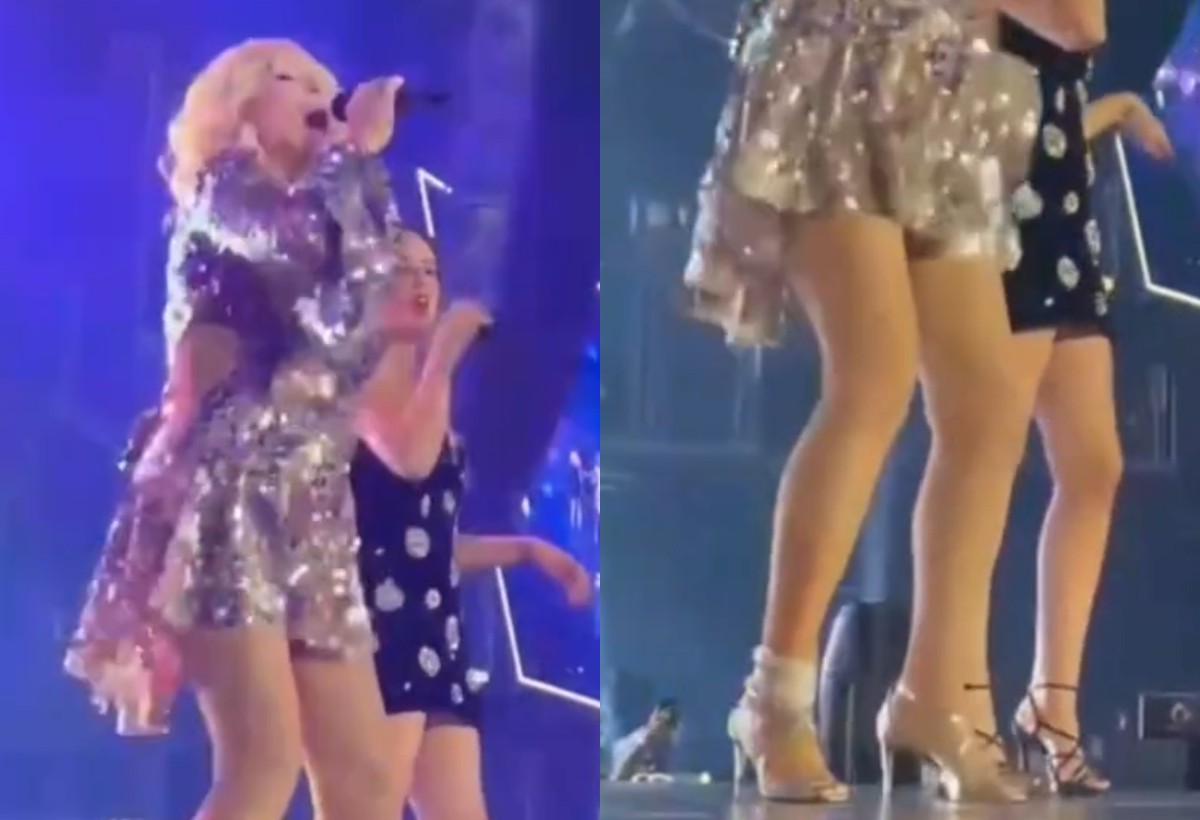 Brena sa zavojem i slomljenim zglobom đuskala kao da se ništa ne dešava VIDEO 8 lepa brena u zavoju na koncertu