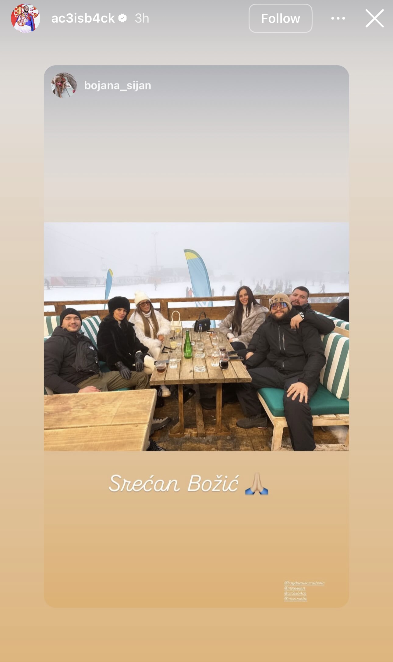 Ražnatovići i Šijani proslavili Božić zajedno: Sestre Rodić sa sinovima, a na stolu pečeno prase (FOTO) 7 IMG 3411