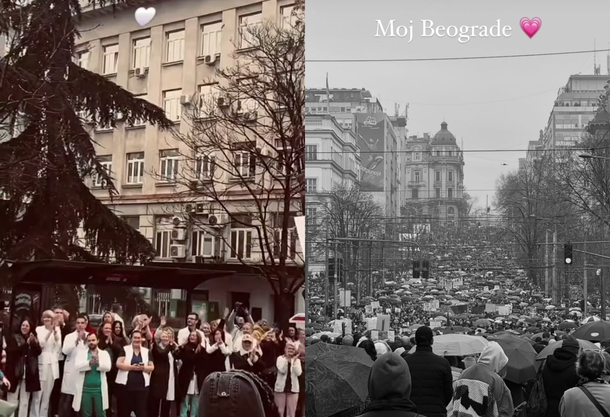 Poznati se oglasili nakon generalnog štrajka i blokade: "Beskrajno sam tužna" 8 blokade beograd