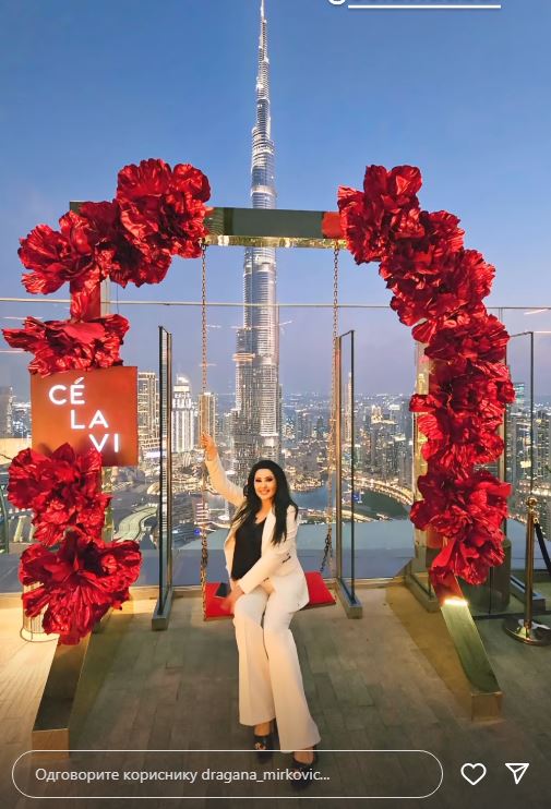 Dragana Mirković u Dubaiju uživa za sve pare: Zavirite na njeno luksuzno putovanje (FOTO) 7 dragana dubai 2