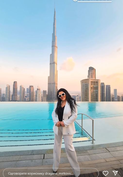 Dragana Mirković u Dubaiju uživa za sve pare: Zavirite na njeno luksuzno putovanje (FOTO) 6 dragana dubai
