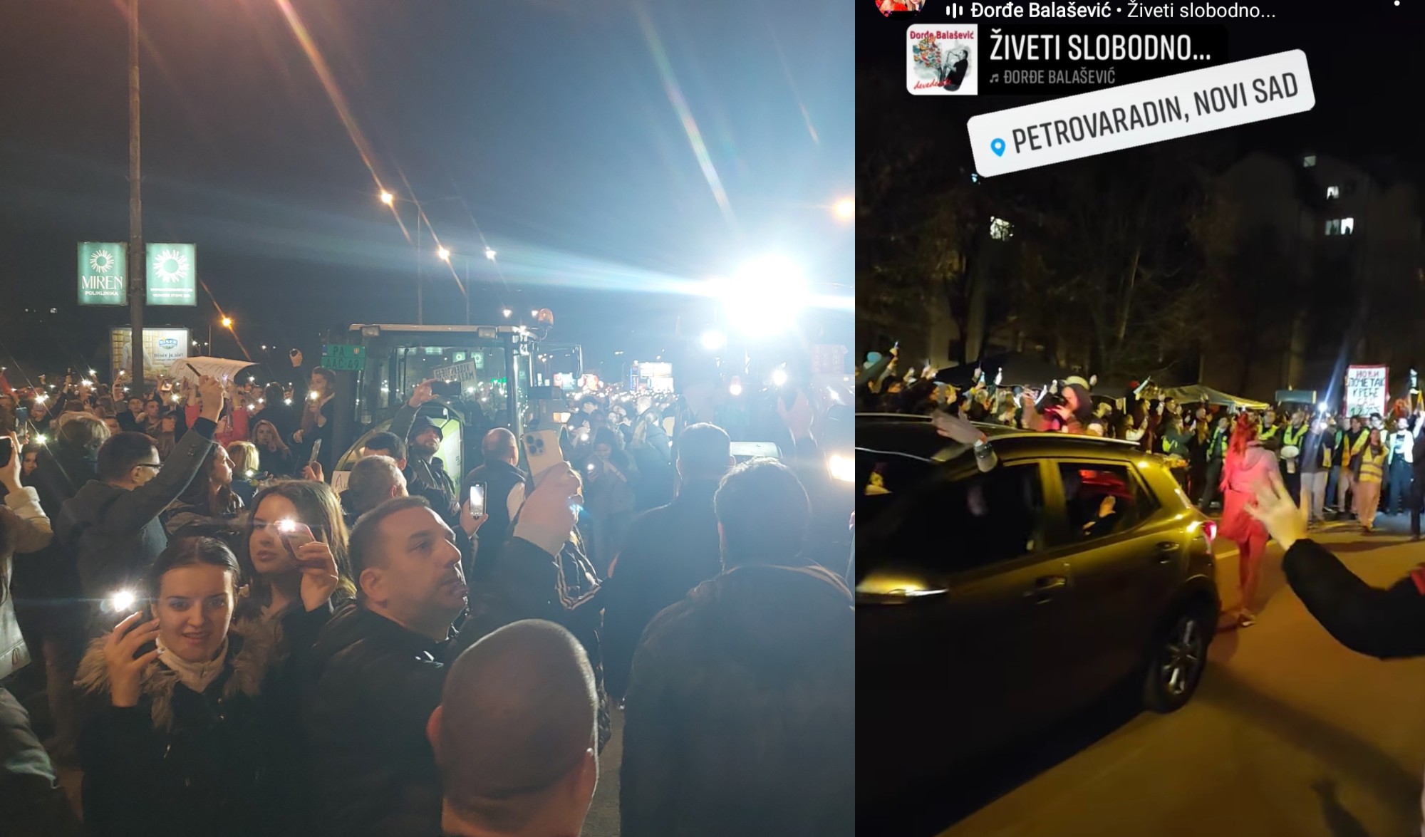 Naša pevačica dočekala beogradske studente u Novom Sadu: "Bravo, deco" (VIDEO) 5 novi sad