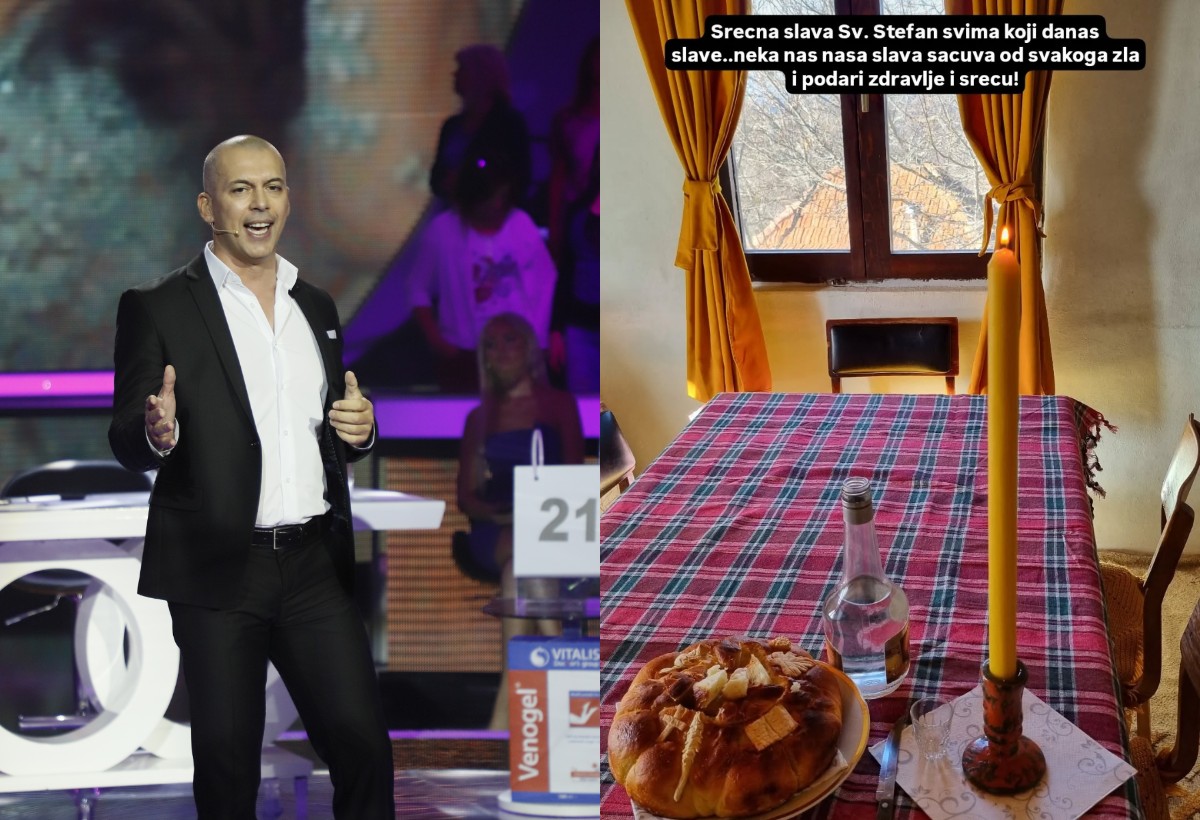 Sveti Stefan u domovima poznatih: Evo kako slave naše zvezde FOTO 6 slava sveti stefan u domu poznatih