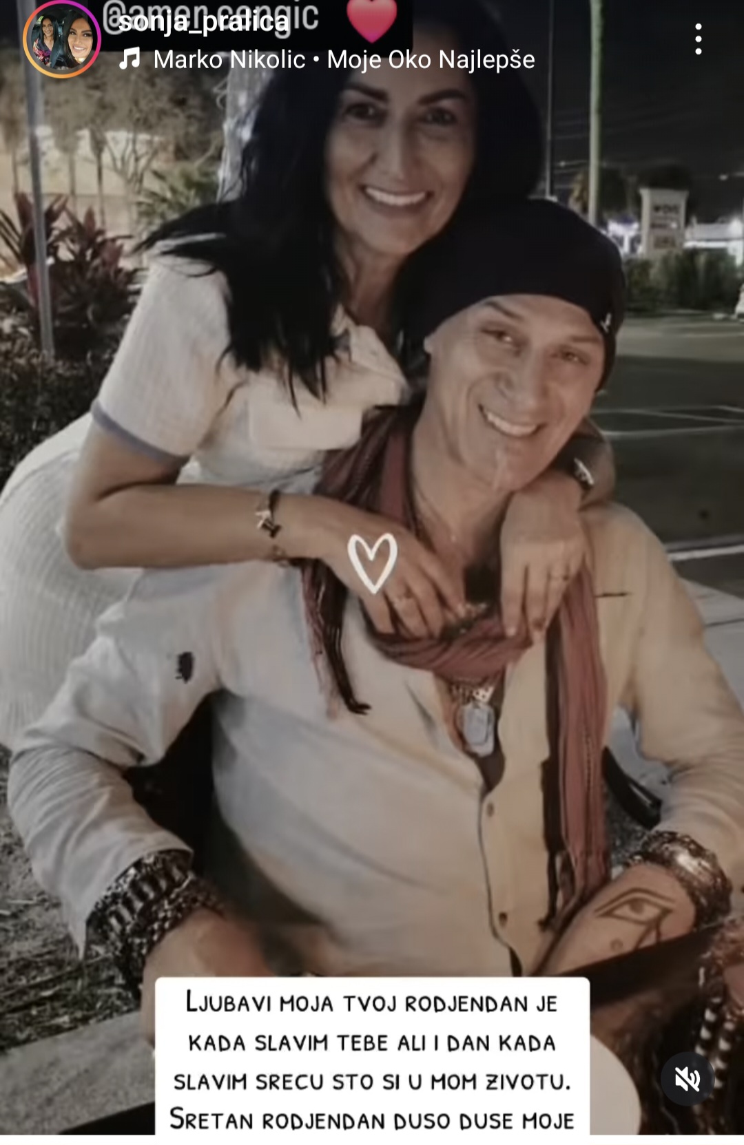 Ljubav cveta kao prvog dana, Sonja Pralica se emotivnim rečima obratila Čengi: "Slavim dan kada si ušao u moj život" 8 Screenshot 20250228 084747 Instagram
