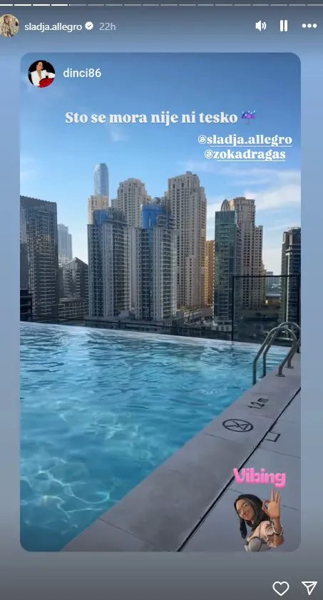 Slađa Alegro obilazi luksuzne lokacije u Dubaiju: Bazen na vrhu zgrade, skupi restorani (FOTO) 10 image 3 6