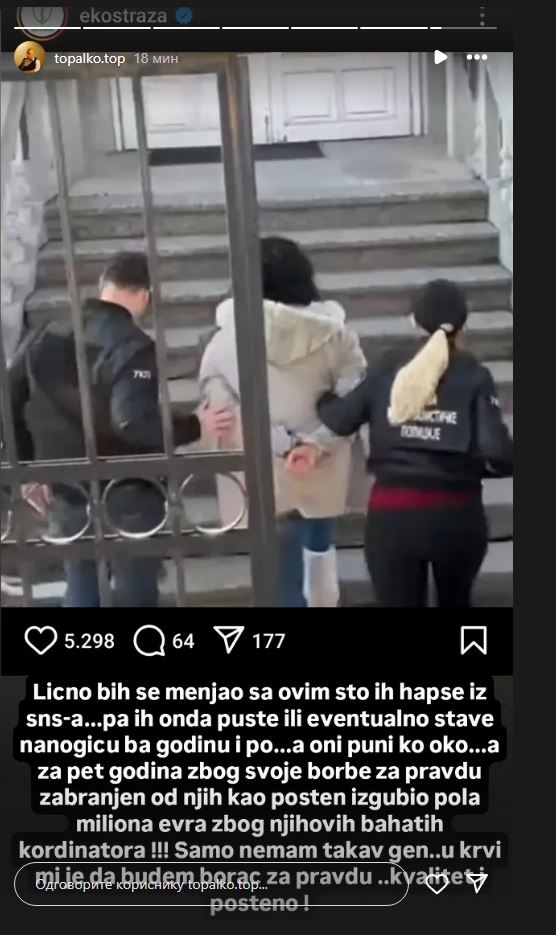tplakko o hapsenjima