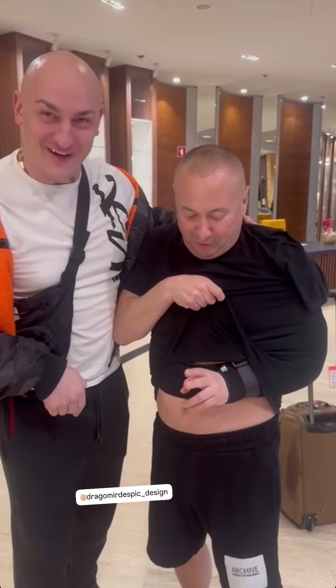 Desingerica obišao Đanija u Sloveniji: "Jedina familija koja je došla da me poseti u bolnicu" 7 Desingerica posetio DJanija 2
