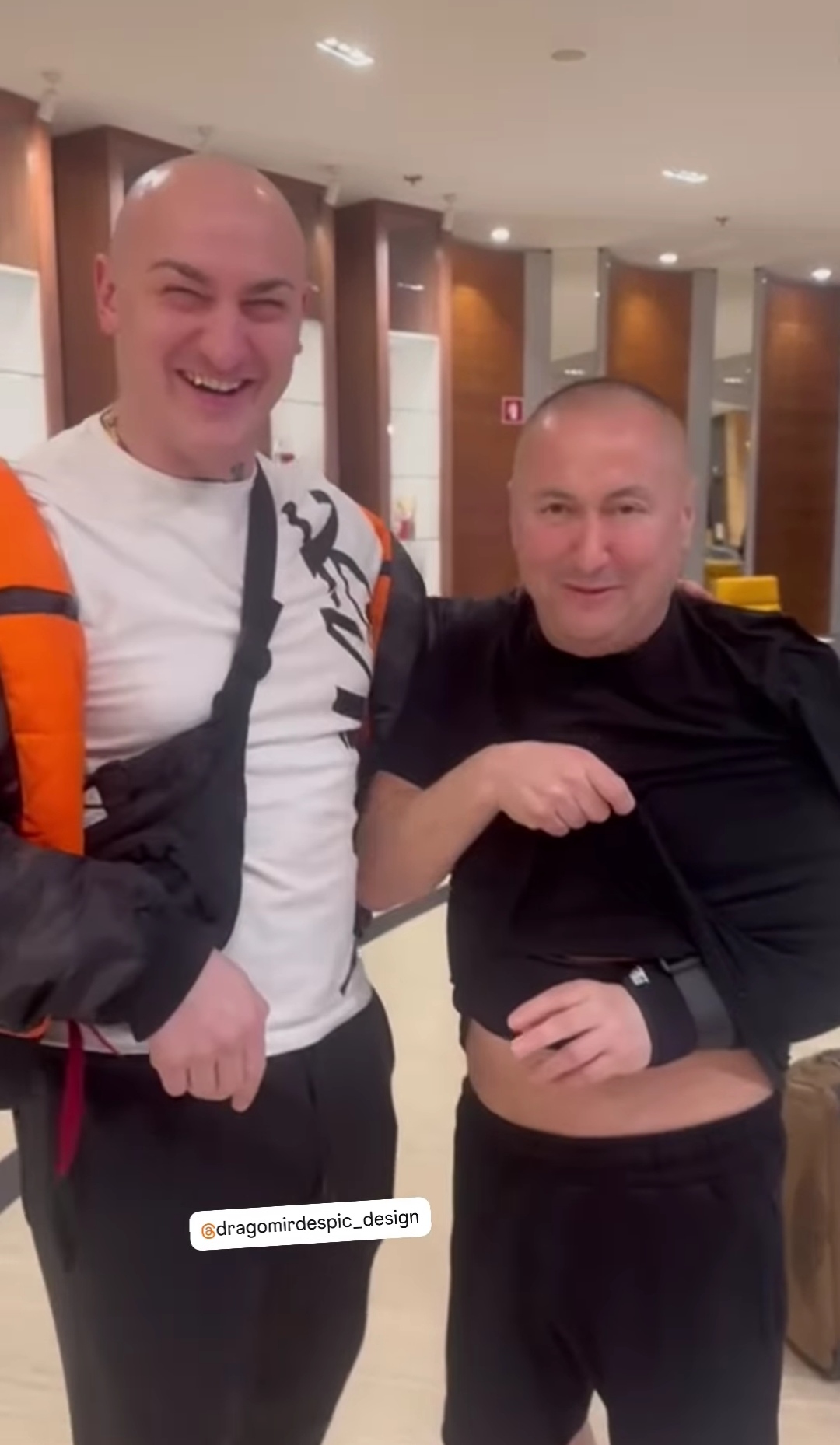 Desingerica obišao Đanija u Sloveniji: "Jedina familija koja je došla da me poseti u bolnicu" 8 Desingerica posetio DJanija 3