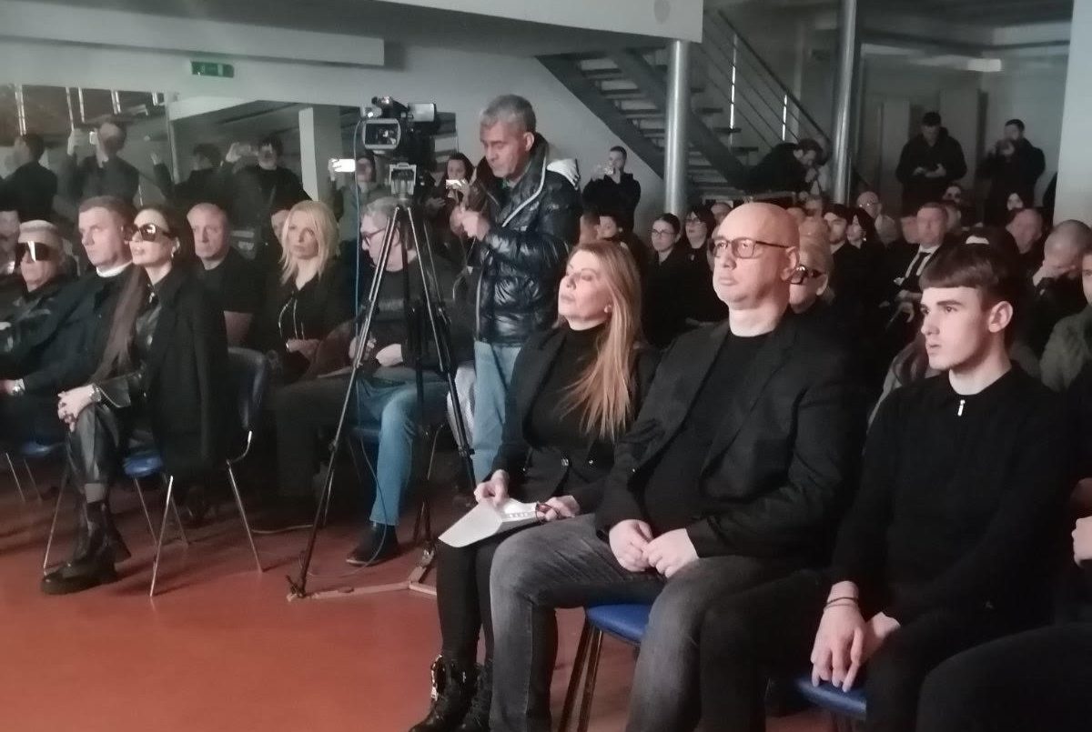 viki miljkovic na komemoraciji bratu