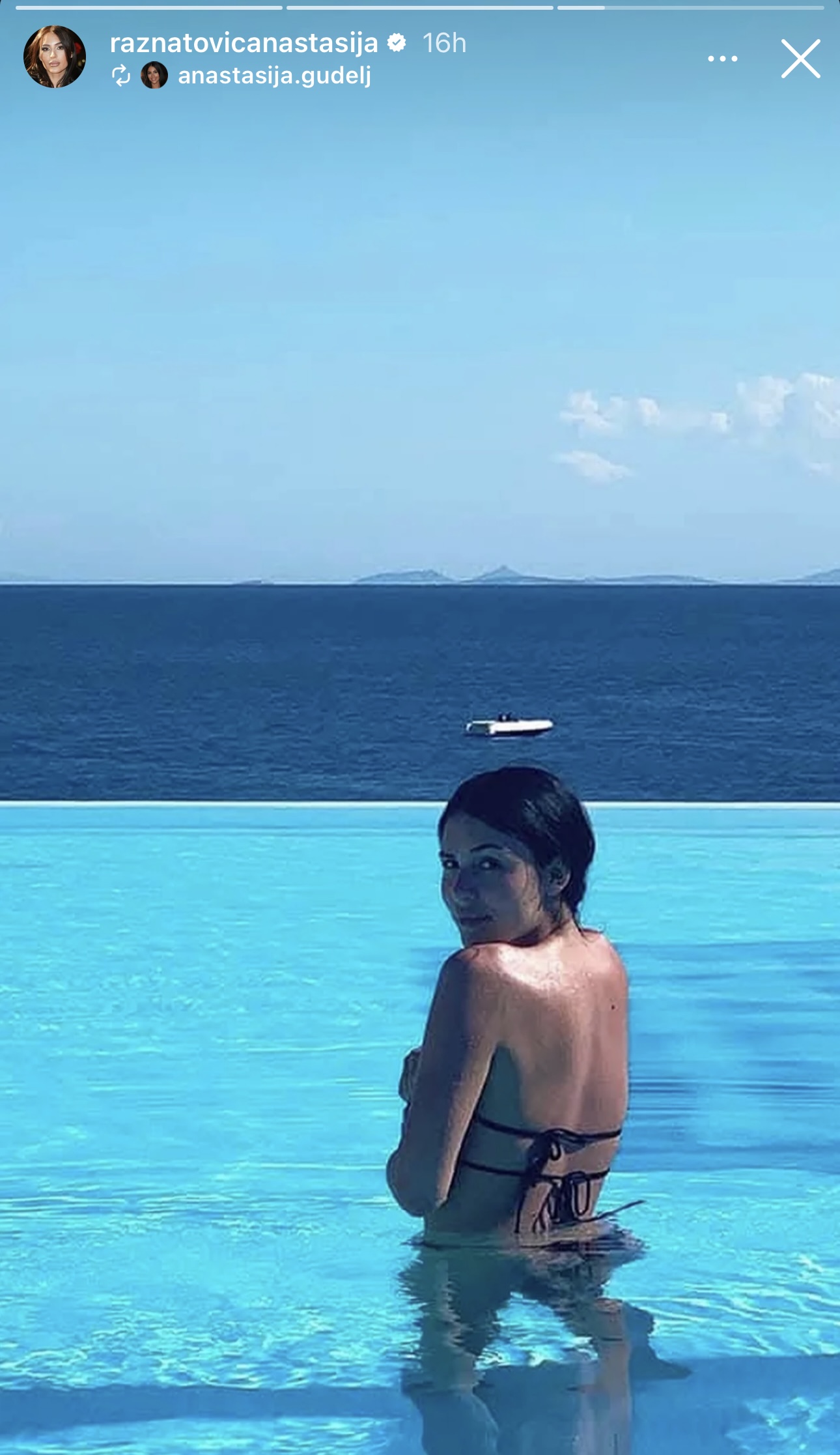 Anastasija Ražnatović očarala fotografijom iz bazena: Gudelj zbog ovoga ne skida osmeh sa lica 6 IMG 2781