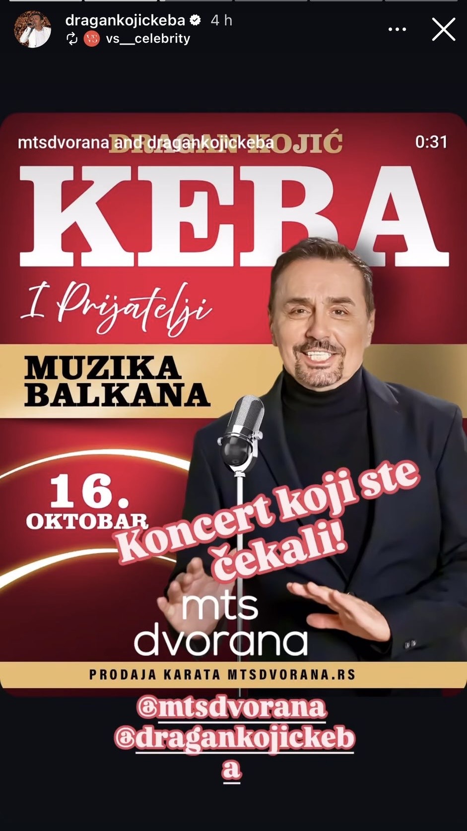 Keba zakazao koncert u Beogradu: Publiku očekuje veče za pamćenje 6 ae9ab7db 19be 4f53 a4fa 00bfc5310827