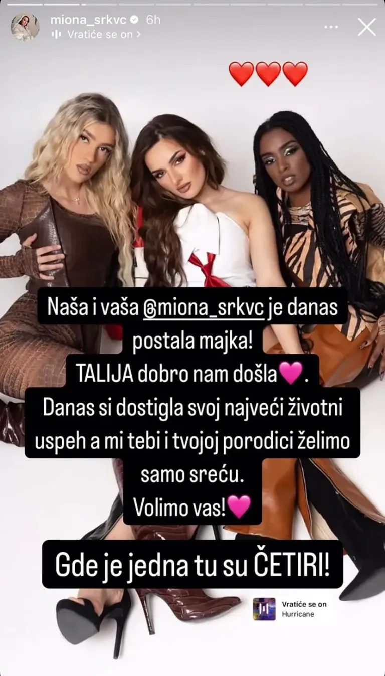 Nekadašnja učesnica "Zvezda Granda" objavila prvu sliku naslednice, mala Talija spava na tatinim grudima FOTO 7 image 3 5