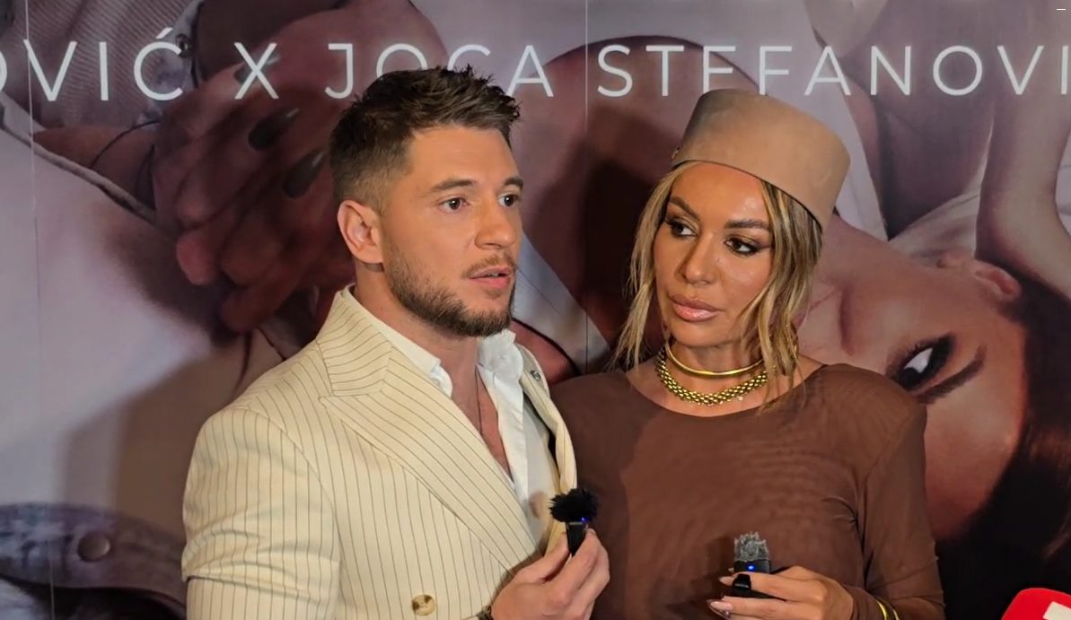 joca stefanovic a suprugom