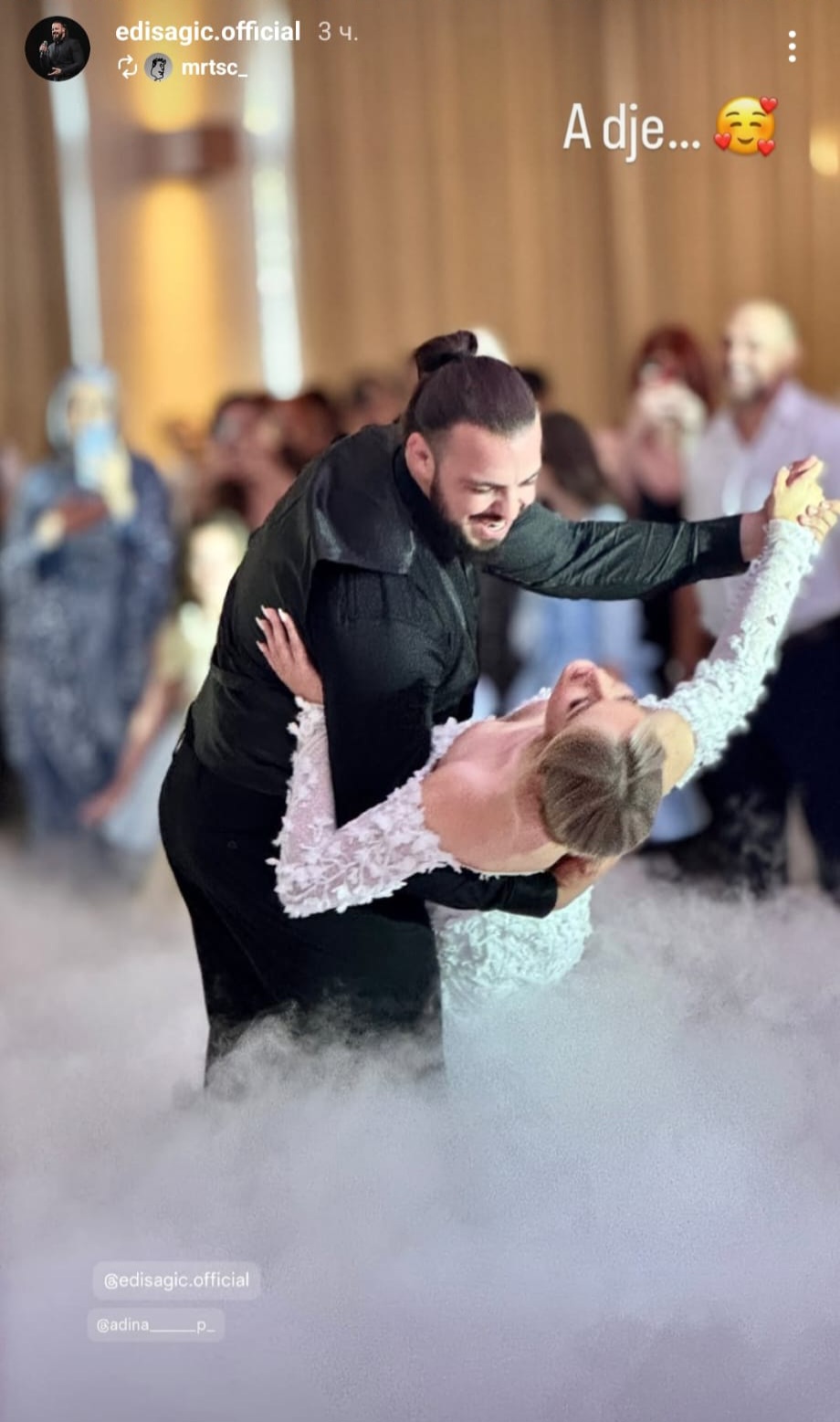 Edis Agić oženio sestru našeg poznatog folkera 8 IMG 20250614 WA0001