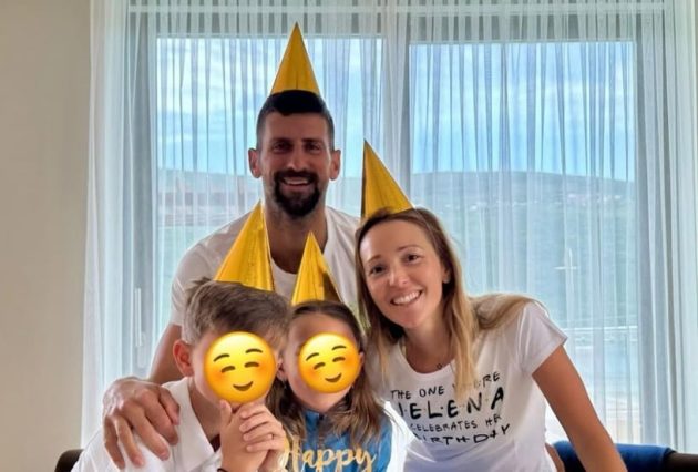 Jelena i Novak DJokovic sa decom 1 e1750330686123