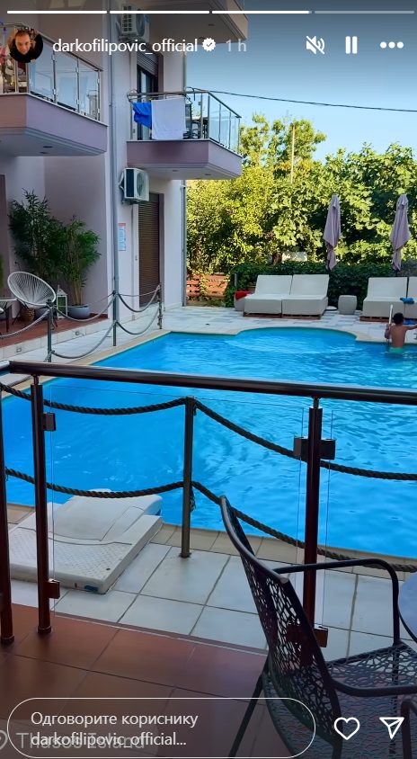 Darko Filipović se odmara daleko od Beograda: Luksuzni hotel i beg od tropskih vrućina 8 Screenshot 2025 07 16 190645