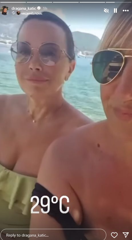 Dragana Katić i Vesna Milanović na plaži: Pogledajte kako se voditeljke provode u Crnoj Gori FOTO 6 Screenshot 2025 07 24 140750