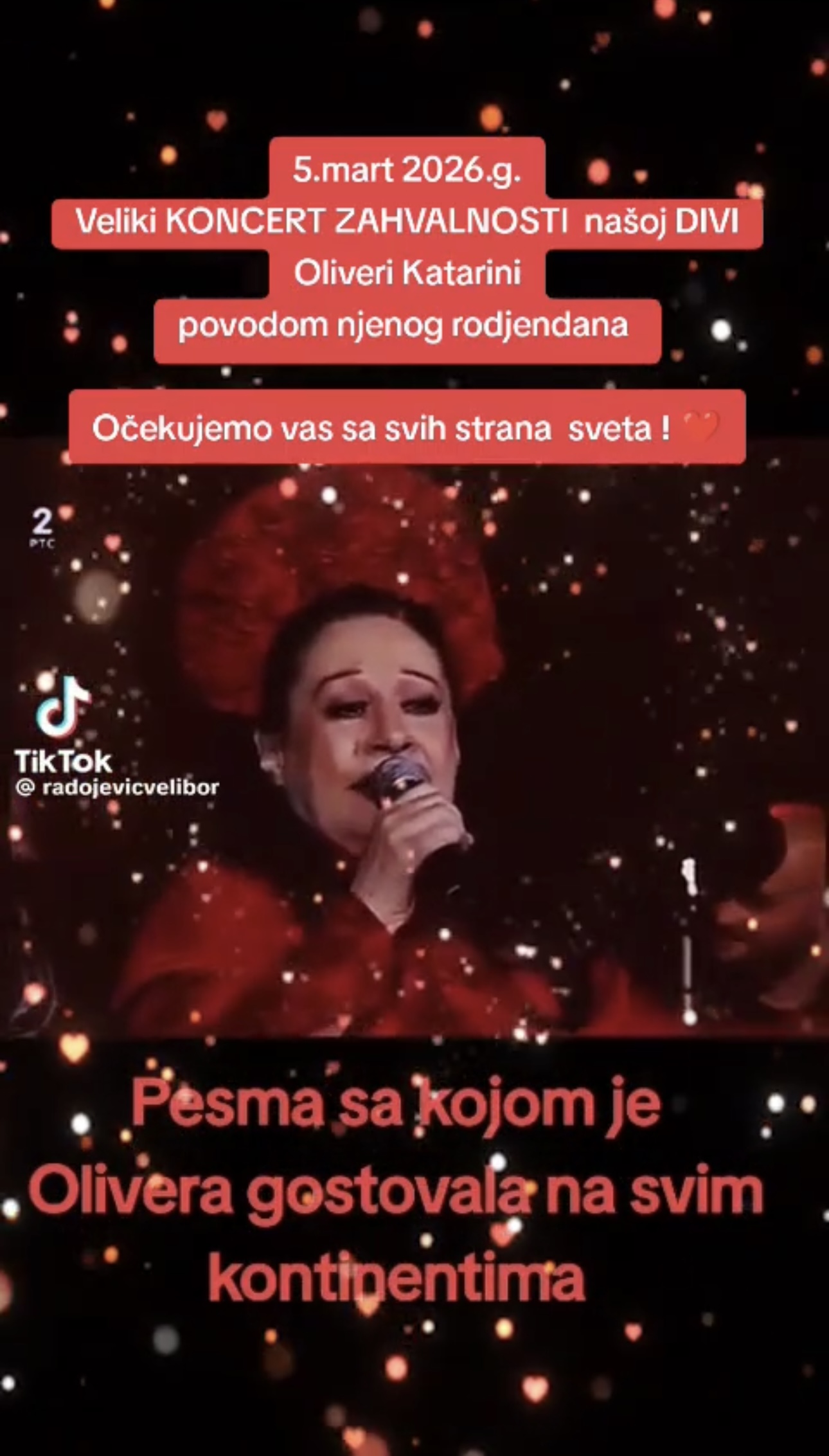 Nekadašnja učesnica "Nikad nije kasno" organizuje koncert zahvalnosti Oliveri Katarini, evo kada će biti održan 6 IMG 1070