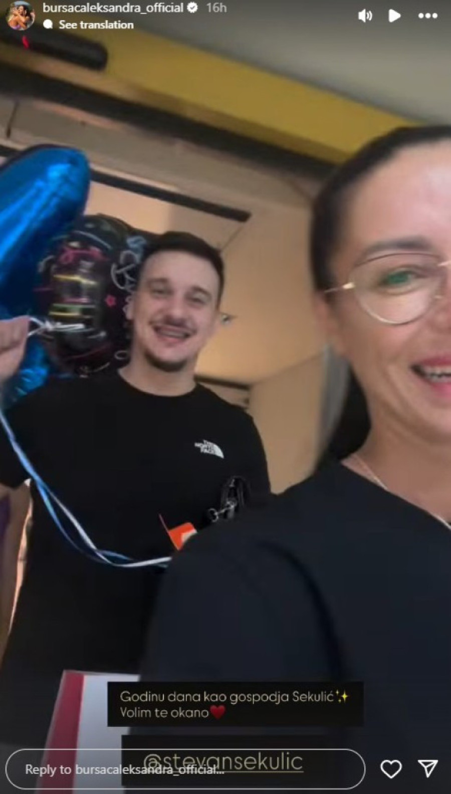 Aleksandra Bursać i njen suprug danas slave godišnjicu braka 6 783222 1 iff