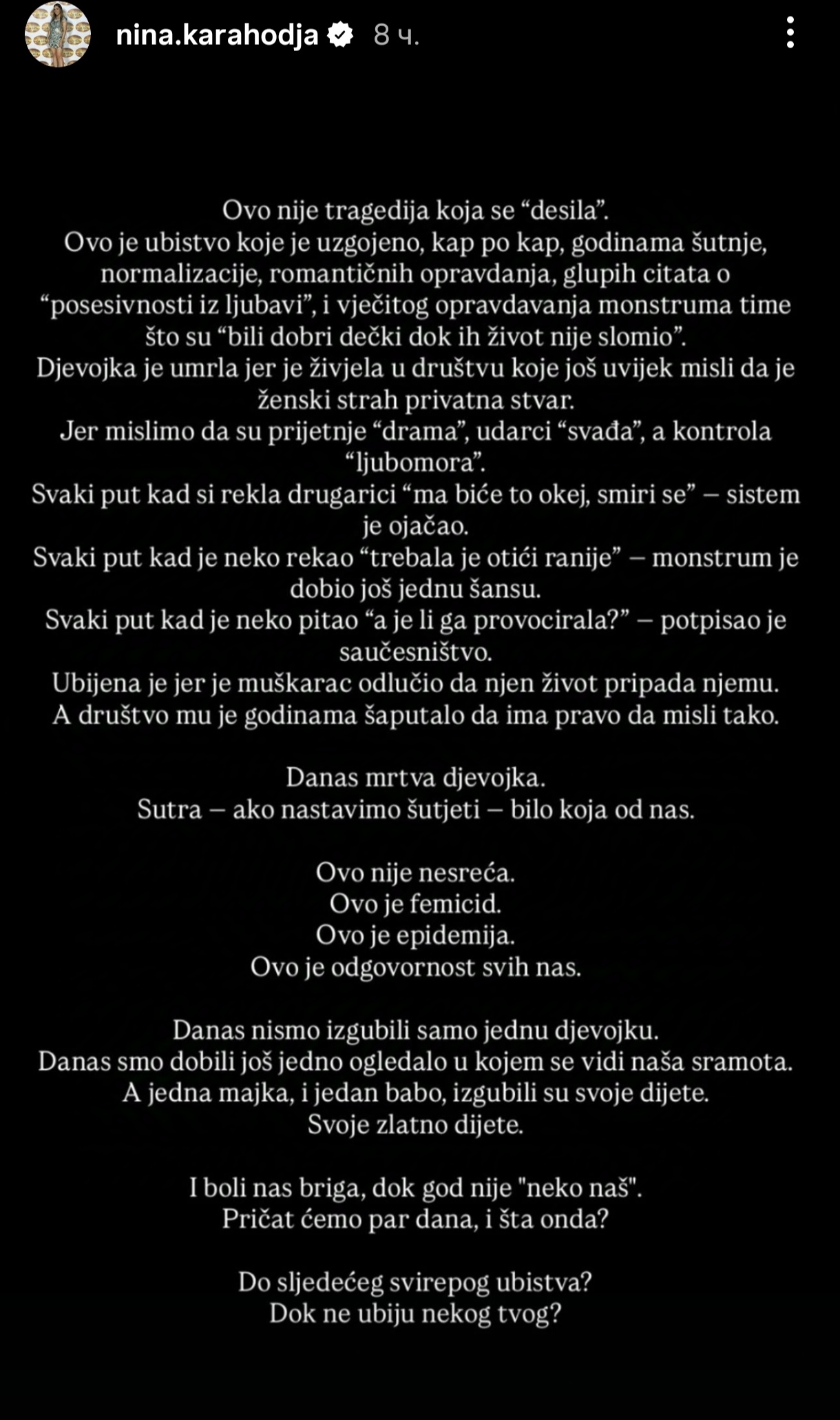ubijena devojka u bosni