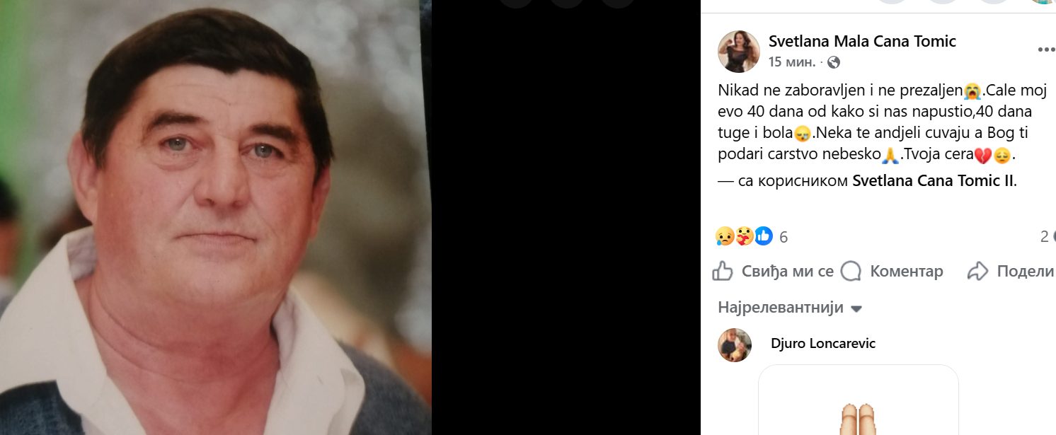 40 dana tuge u domu naše pevačice, oglasila se slomljena 6 Screenshot 2025 11 26 113332