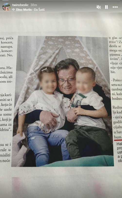 Tužan dan u porodici Halida Bešlića, oglasila se njegova snajka 6 unuci halida beslica