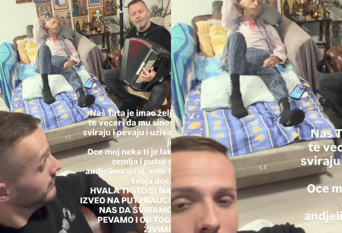 Mladenu Kosmajcu ispunjena poslednja želja, sinovi bili uz njega sve vreme 6 mladen kosmajac
