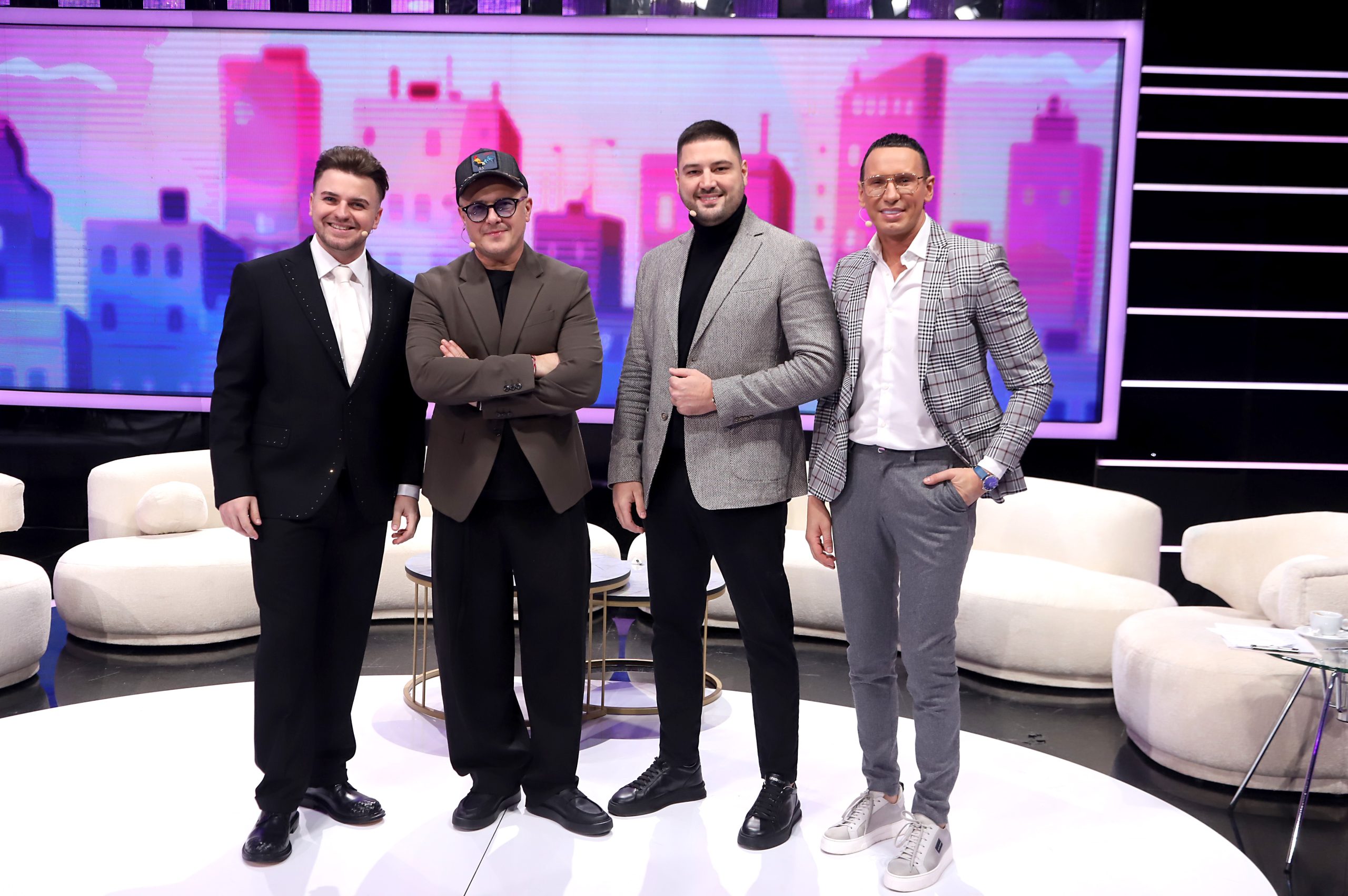 Sjajna muška ekipa u GRAND SPECIJALU: Ova tri pevača niste očekivali da vidite zajedno 7 SINISA MEDIC SA GOSTIMA GS SNIMANJE 21012026 FOTO ELENA 1 ok 1