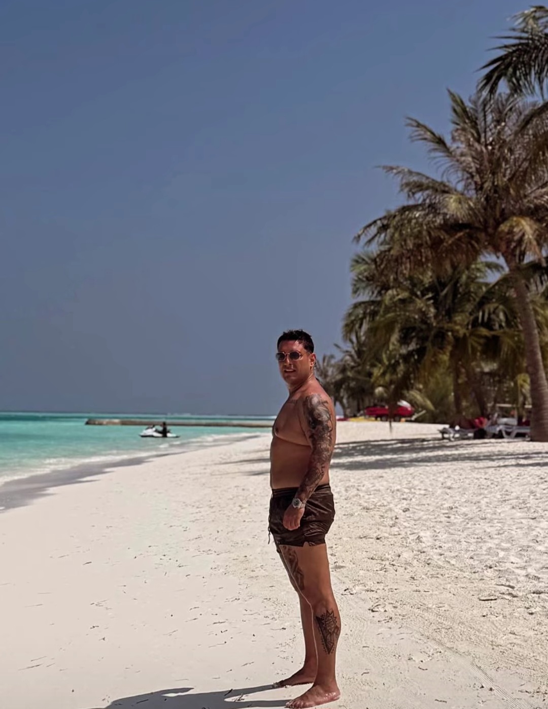 Kaća i Darko Lazić na Maldivima, uživaju sa ćerkom na rajskim ostrvima FOTO 7 Darko Lazic 1