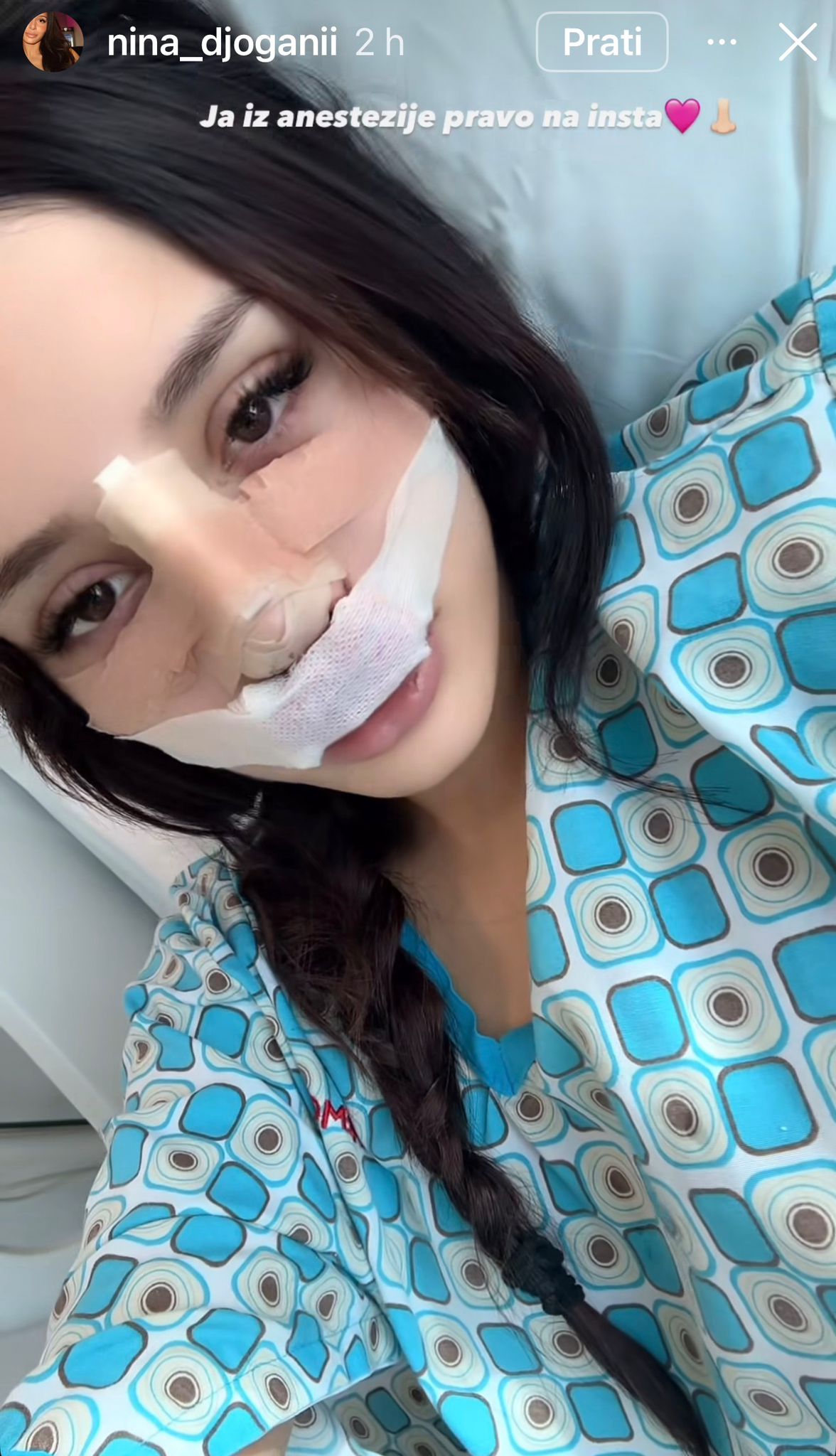 "Ja iz anestezije pravo na Instagram": Anabelina ćerka objavila sliku posle operacije, svi je bodre FOTO 6 WhatsApp Image 2026 02 06 at 15.59.49 1