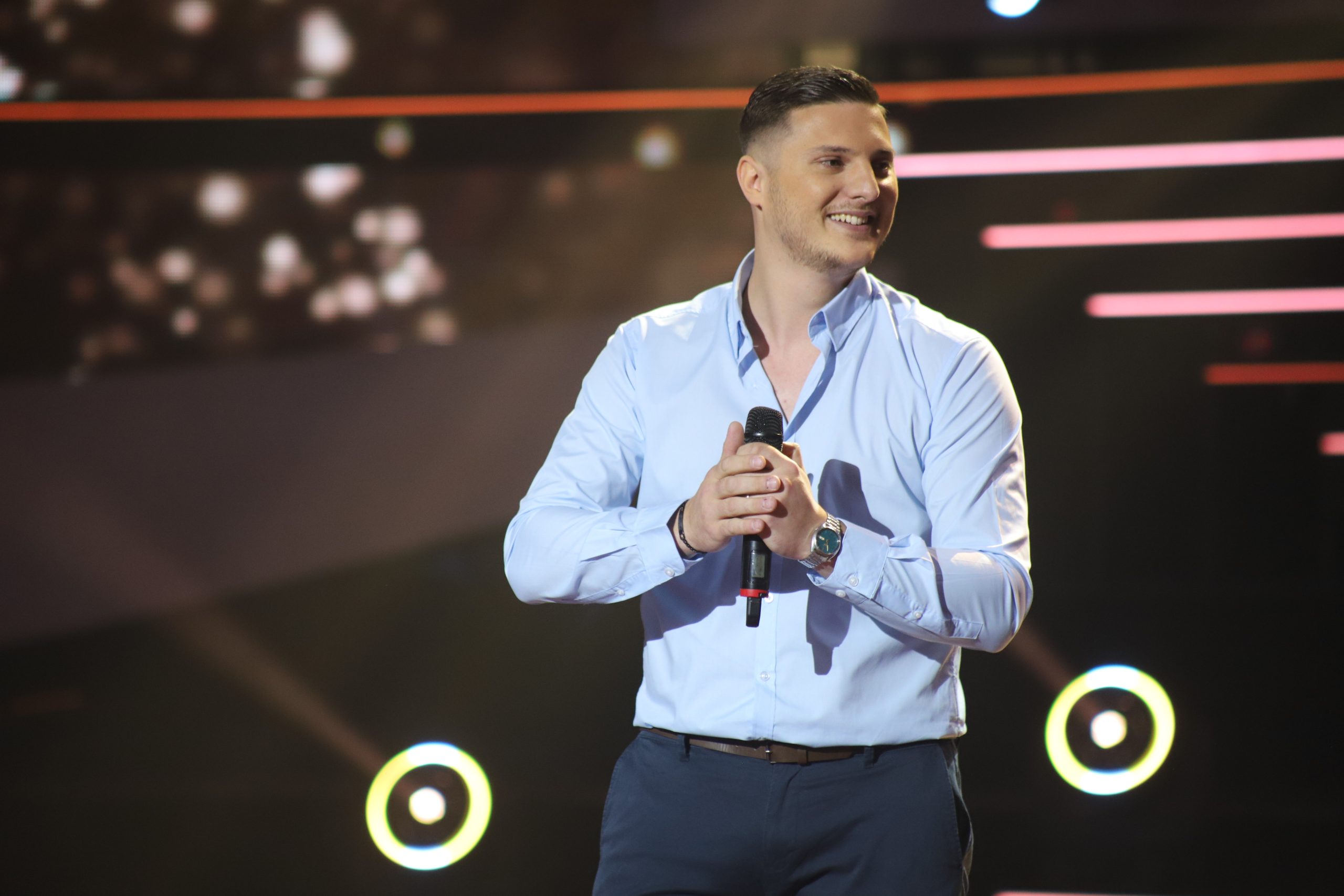Direktor Granda proglasio ime prvog kandidata koji je prošao u četvrtfinale "Zvezda Granda" 11 MENSUR ABDIJANOVIC ZG SNIMANJE 27042026 FOTO ELENA 16