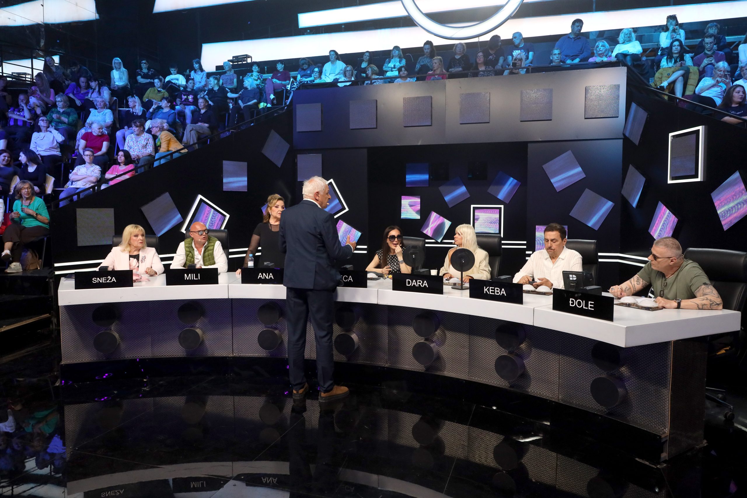 "Nisam ostao imun na plavušu u halterima": Anita Aleksić fascinirala članove žirija, Đorđe David zapanjen njenim stajlingom 10 direktor sljivic i ZIRI ZG SNIMANJE 28042026 FOTO MUNJA 10 ok 1