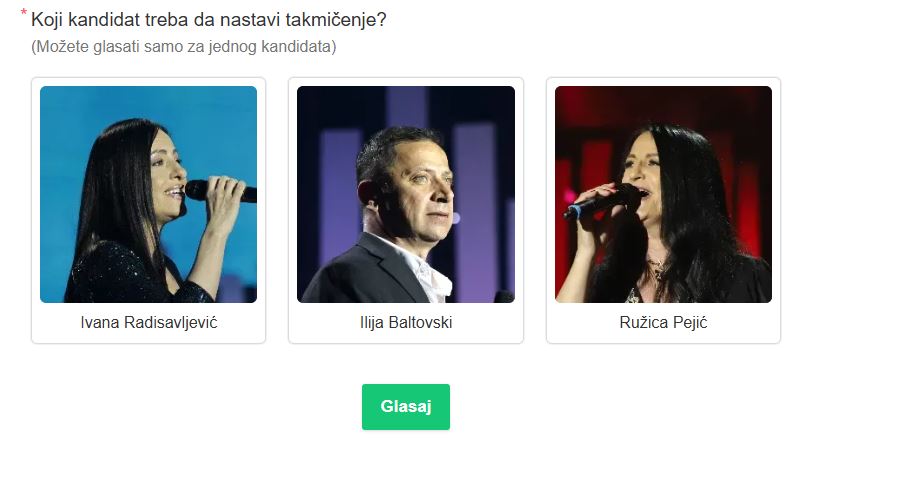 ivana ilija ruzica glasanje