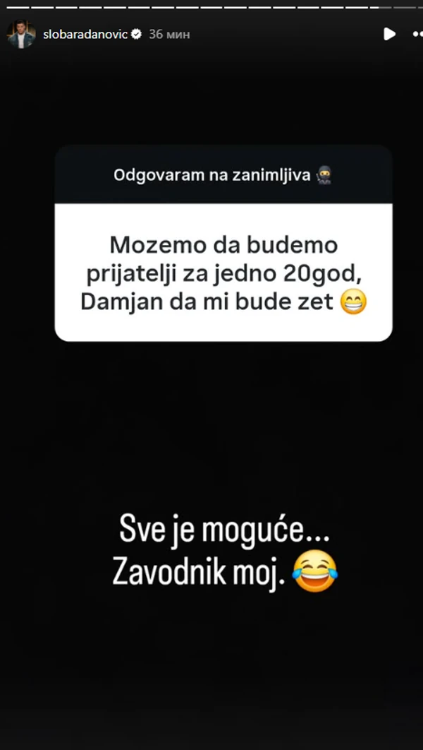 Haos na mrežama: Sloba Radanović dobio bračnu ponudu za sina Damjana, pa sve okrenuo na šalu (FOTO) 6 image 15