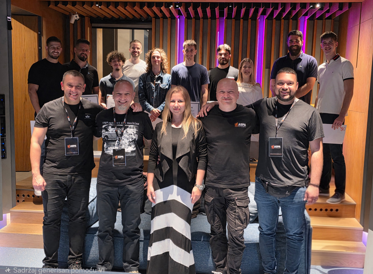 Promovisana prva generacija muzičkih producenata u ASPA akademiji (FOTO) 5 IMG 8655