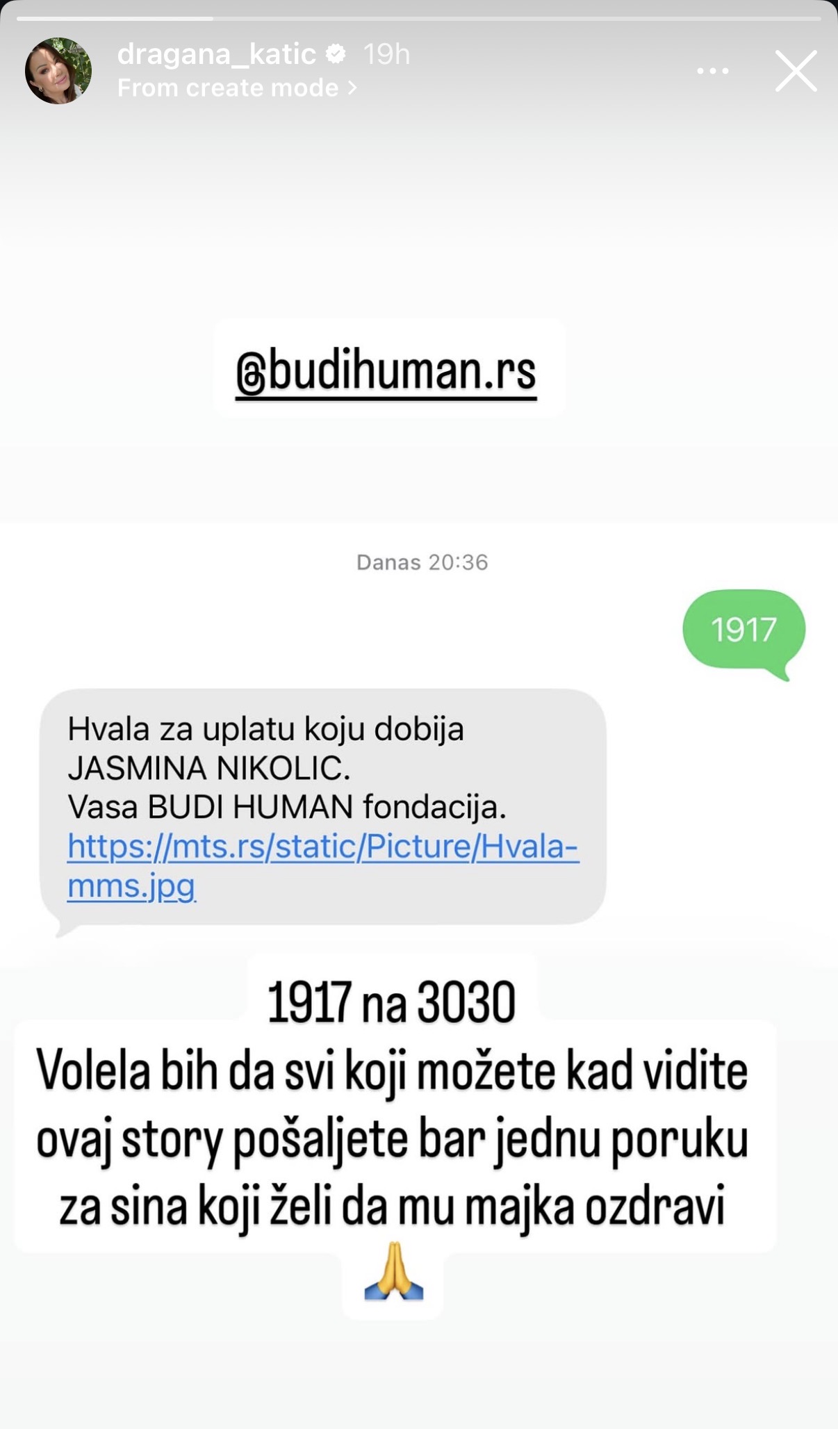 Dirljiva molba Dragane Katić: Voditeljka pozvala pratioce da pomognu dečaku koji želi da mu majka ozdravi (FOTO) 4 IMG 9520
