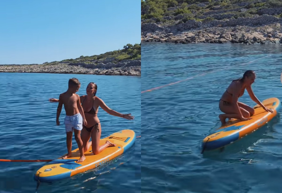 Aleksandra Prijović se prevrnula sa SUP daske: Video sa mora postao viralan (VIDEO) 5 aleksandra prijović
