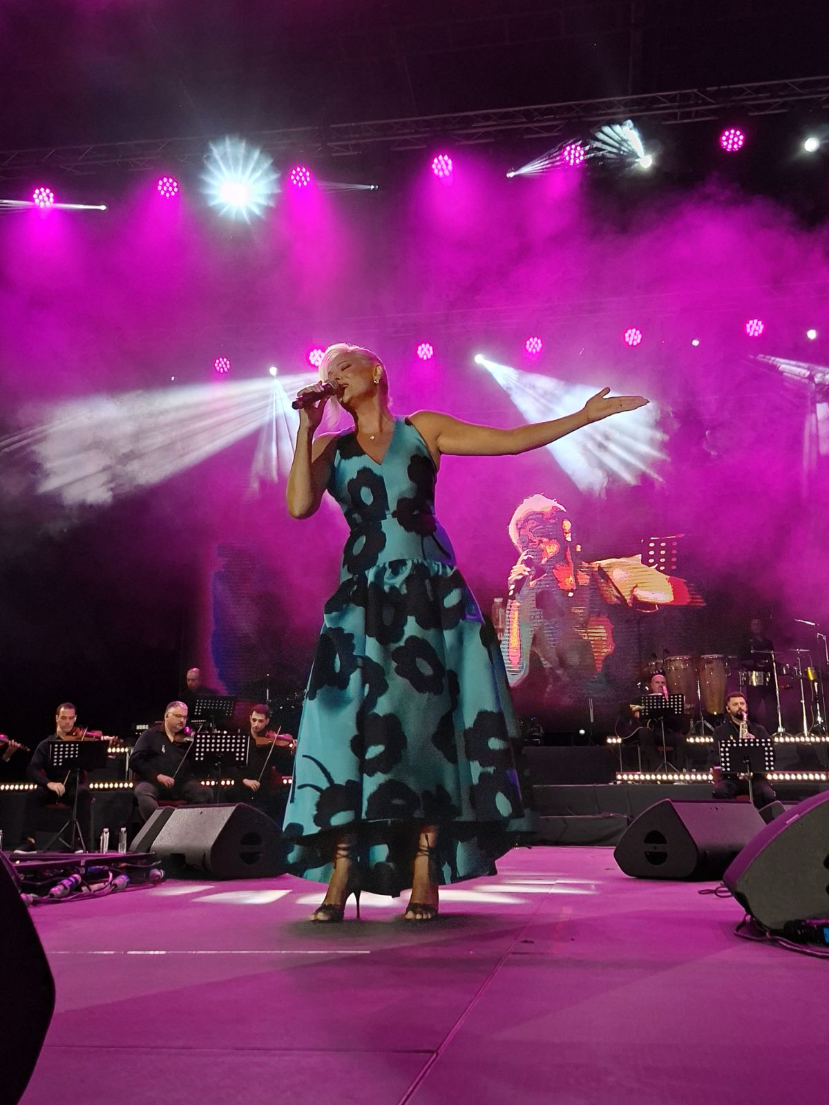 Počeo treći koncert Milančeta Radosavljevića: Kum Saše Popovića ga podržao u bekstejdžu (FOTO/VIDEO) 8 71101