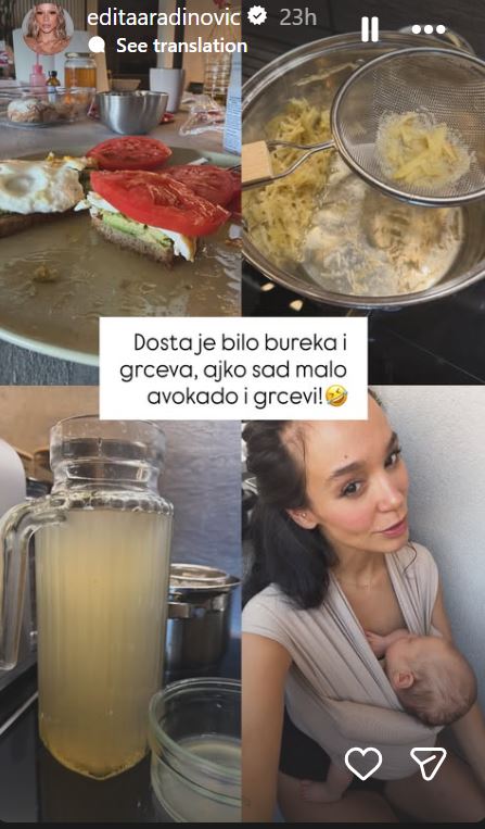 Edita otkrila kroz šta prolazi sa bebom:"Pronašla sam lek, samo da se ona ne muči" 6 edita