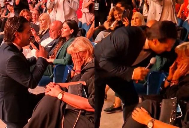 Najemotivniji trenutak koncerta: Darko Lazić sišao u publiku i zapevao udovici Tome Zdravkovića, ona grca u suzama (VIDEO) 13 ipiccy image 74