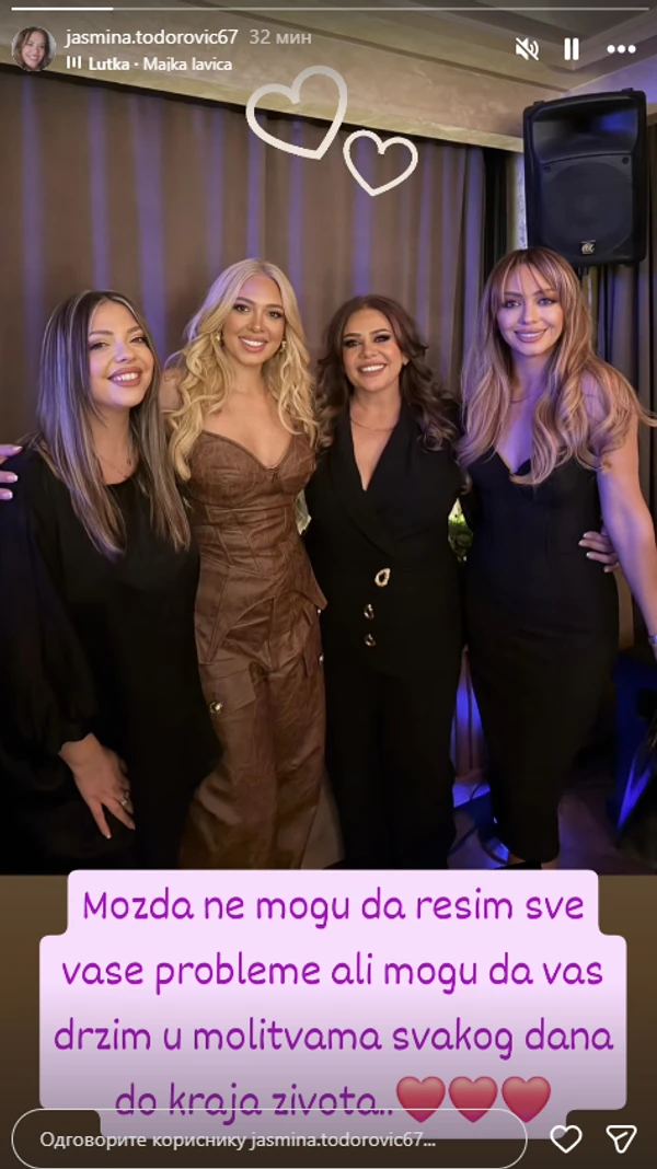 Majka Milice Todorović poslala emotivnu poruku ćerkama: Nakon pevačicinog 36. rođendana oglasila se Jasmina i dirnula javnost ovim rečima (FOTO) 6 image 95