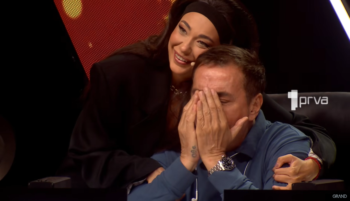Keba se rasplakao usred "Zvezda Granda", Sanja Vučić odmah pritrčala da ga zagrli (VIDEO) 6 keba zvezde granda