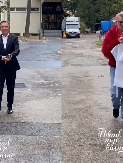 Ekipa "Nikad nije kasno" stigla na snimanje: Dragana Katić srdačno dočekala poznatog pevača (VIDEO) 29 nikad nije kasno 1